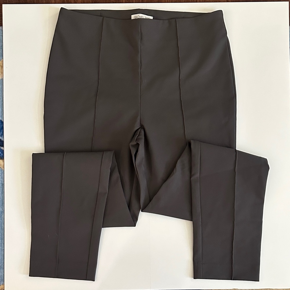 Rachel Zoe Taupe Pull-On Ponte Pants